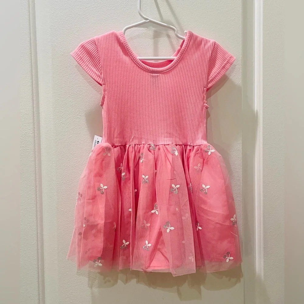 NEW…Old Navy Fit and Flare Pink Tutu Dress